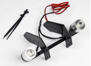 CARBON FIBER REAR WING LED SPOTLIGHT SET ARA320526 FOR 1/7 RC ARRMA LIMITLESS 6S 4X4 ROLLER ARA7116V2 - RS-ARA320526-LED