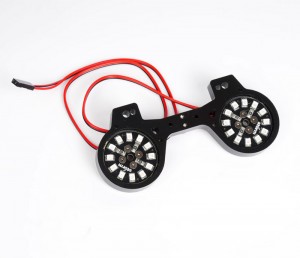 NYLON REAR WING LED TAILLIGHT SET ARA320526 FOR 1/8 RC ARRMA TYPHON 6S BLX BUGGY - RS-ARAC9681-LED