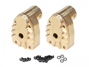 BRASS REAR AXLE PORTAL BOX AXI-2217 FOR AXIAL RC 1/8 AXP8 GILAMON 2.2 TRAIL BUGGY AXI-1207 - RS-AXI2217/BR