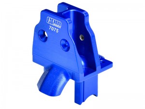 GPM MKV6038A 7075 CENTER DIFF GEAR COVER ARA-2041 FOR ARRMA 1/8 KRATON 6S EXB V6 / NOTORIOUS 6S V6 - BLUE - MKV6038A-B