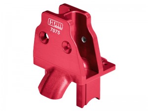 GPM MKV6038A 7075 CENTER DIFF GEAR COVER ARA-2041 FOR ARRMA 1/8 KRATON 6S EXB V6 / NOTORIOUS 6S V6 - RED - MKV6038A-R