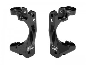 GPM TJ019 7075-T6 ALLOY FRONT C-HUB 9032 FOR TRAXXAS 1/8 JATO 1/10 STAMPEDE SLASH 4X4 - BLACK - TJ019-BK