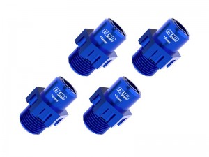 GPM TJ010-5MM 7075 ALLOY 17mm +5mm WIDE WHEEL HUBS 9086 FOR TRAXXAS 1/8 JATO 4X4 VXL 90386-4 90154-4 - BLUE - TJ010-5MM-B