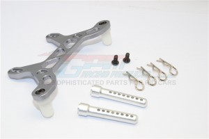 GPM CK032R ALUMINIUM REAR BODY MOUNT WITH DELRIN POSTS 1/10 HPI CRAWLER KING - CK032R-GS