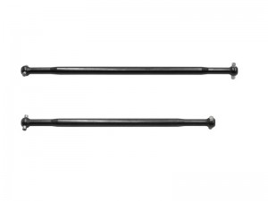 STEEL CENTER DOGBONE DRIVESHAFT AR310472 AR310460 FOR ARRMA 1/8 KRATON 6S V5 V6 EXB RC TRUCK - RS-AR310472/BK