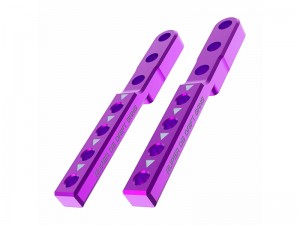 3RACING SAK-D6820 ALUMINUM REAR BODY POST FOR 1/10 AUPER D6 S SPORT DRIFT RC CAR - SAK-D6820/PU