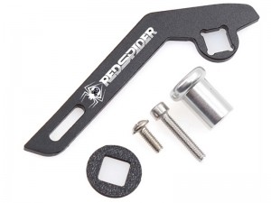 ALUMINUM ONE-HAND CONTROL TRIGGER THUMB LEVER FOR FLYSKY G11P TRANSMITTER - BLACK - RS-G11PA/BK