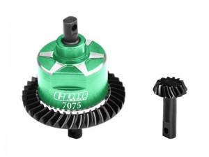 GPM SLA1337F STEEL 7075 ALLOY FRONT COMPLETE DIFFERENTIAL FOR TRAXXAS 1/10 SLASH 4X4 / XO-01 / SLASH 4X4 LOW-CG / HOSS 4X4 VXL 3S / 1/8 Jato 4X4 VXL - SLA1337F-G