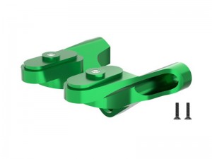 GPM LMB040R 7075 REAR WING MOUNT FOR LOSI 1/24 MICRO-B LOS00007 / 1/28 MICRO-T LOS-1392 2S BUGGY - GREEN - LMB040R-G