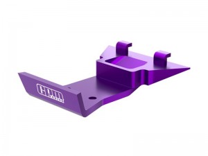 GPM LMB330F ALLOY FRONT SKID PLATE BUMPER LOS-1770 FOR LOSI 1/24 MICRO-B LOS00007 / 1/28 MICRO-T LOS-1392 2S BUGGY - PURPLE - LMB330F-P