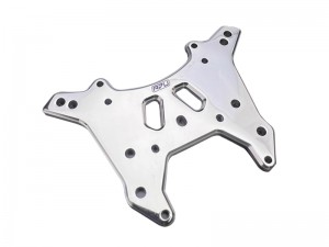 TITANIUM TC4 FRONT / REAR SHOCK TOWER ARA1521 ARA1522 FOR ARRMA  ARA8608V6 1/8 KRATON NOTORIOUSV6  6S - FRONT - RS-ARA1522/SI