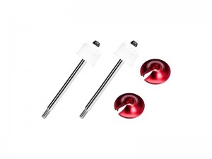 4140 CARBON STEEL ALUMINUM 6061 FRONT SHOCK ABSORBER SHAFT CORE KIT ARA330575 ARA330568 ARA330569 FOR ARRMA 1/5 KRATON 8S / KRATON 8S EXB - MAKX177DP-R