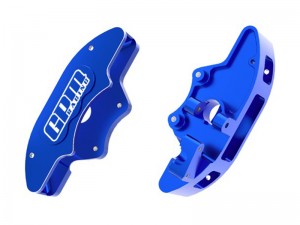 GPM TPS006 7075-T6 ALLOY FRONT BRAKE CALIPERS 10951 FOR TRAXXAS 1/6 FUNCO PRO SCALE SAND CAR 8S 109076-4 - BLUE - TPS006-B
