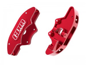 GPM TPS006 7075-T6 ALLOY FRONT BRAKE CALIPERS 10951 FOR TRAXXAS 1/6 FUNCO PRO SCALE SAND CAR 8S 109076-4 - TPS006-R