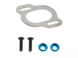 STAINLESS STEEL MOTOR MOUNT WASHER PLATE FOR ARRMA 1/10 GORGON MONSTER TRUCK - RS-ARA390307