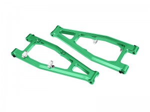 7075 ALLOY FRONT UPPER SUSPENSION ARMS 10929 FOR TRAXXAS 1/6 FUNCO PRO SCALE SAND CAR 8S 109076-4 - GREEN - TPS054-G