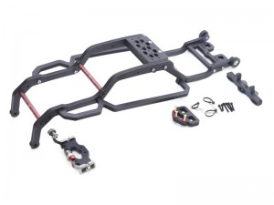 FRP PLATE SHELL BASED ROLL CAGE ARA-1541 FOR ARRMA 1/8 NOTORIOUS 6S V6 BLX ARA8611V6T1 - RS-ARA1541/BK