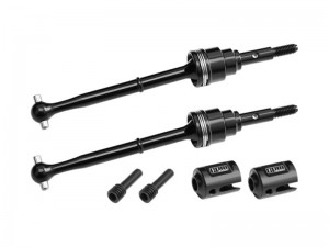 GPM STEEL FRONT / REAR DRIVESHAFTS AND DRIVE CUPS 10789X FOR RC TRAXXAS MINI XRT VXL 3S 108076-1 - REAR - XRTM061RS