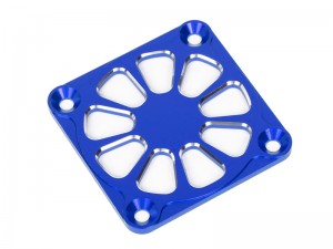 ALUMINUM HEATSINK COOLING FAN COVER 40 X 40 X 3mm FOR HOBBYWING MOTOR FANS MAX5 G1 G2 - BLUE - RS-FANC4040/BU