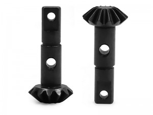 STEEL FRONT / REAR DIFFERENTIAL GEAR - 13T 5678 FOR 1/10 TRAXXAS SUMMIT 56076-4 - RS-TRX5678/BK