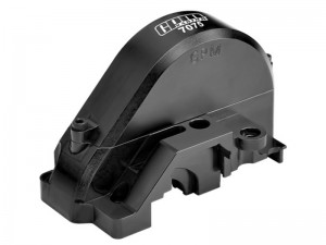 GPM TPS038GC ALLOY OVERSIZED TRANSMISSION GEAR COVERS 10987 FOR TRAXXAS 1/6 FUNCO PRO SCALE 2WD SAND CAR 8S 109076-4 - TPS038GC-BK