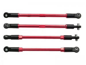 ALUMINUM FRONT &REAR TIE ROD SET 5143 5141 FOR TRAXXAS E-MAXX T-MAXX MONSTER - RS-TRX51435141/RE
