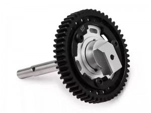 ALUMINUM 3 POINT DESIGN CUSH DRIVE ASSEMBLY M1.0 46 / 50 / 52 / 54T 7793X FOR TRAXXAS 1/5 X-MAXX 6S 8S 1/6 XRT 8S RC MONSTER - 52T - RS-TRX7793X/52T