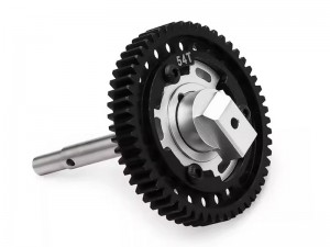 ALUMINUM 3 POINT DESIGN CUSH DRIVE ASSEMBLY M1.0 46 / 50 / 52 / 54T 7793X FOR TRAXXAS 1/5 X-MAXX 6S 8S 1/6 XRT 8S RC MONSTER - RS-TRX7793X-54T