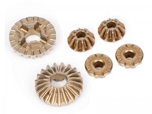 METAL DIFF GEAR SET - 29mm CASE ARA310985 FOR 1/7 BIG ROCK MOJAVE 1/8 KRATON NOTORIOUS V6 EXB - RS-ARA310985/GO