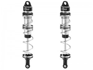 GPM LUX125F ALLOY FRONT DOUBLE SECTION SPRING SHOCK 125mm TLR244073 FOR LOSI 1/6 8IGHT-X Super Lasernut - SILVER - LUX125F-S