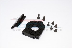 ALUMINIUM MOTOR HEAT SINK MOUNT HPI SPORT 3 FLUX - SP3018-BK