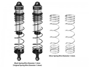 GPM MAM4132F 6061 ALLOY PROGRESSIVE SPRING FRONT SHOCK 132mm ARA330793 FOR ARRMA 1/8 MOJAVE 4S ARA4404 - MAM4132F-S