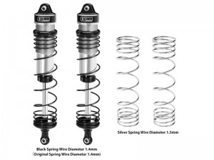 GPM MAM4144R 6061 ALLOY PROGRESSIVE SPRING REAR SHOCK 144mm ARA330794 FOR ARRMA 1/8 MOJAVE 4S ARA4404 - MAM4144R-S