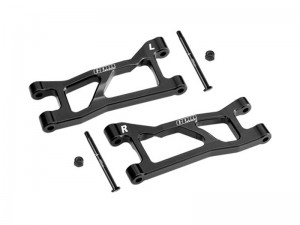 GPM XRTM054 7075 ALLOY FRONT UPPER SUSPENSION ARMS 10725 10740 FOR TRAXXAS MINI XRT VXL 3S 108076-1 - BLACK - XRTM054-BK