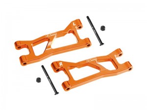 GPM XRTM054 7075 ALLOY FRONT UPPER SUSPENSION ARMS 10725 10740 FOR TRAXXAS MINI XRT VXL 3S 108076-1 - XRTM054-OR