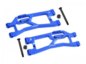 GPM XRTM056 7075 ALLOY REAR LOWER SUSPENSION ARMS 10727 10740 FOR TRAXXAS MINI XRT VXL 3S 108076-1 - BLUE - XRTM056-B