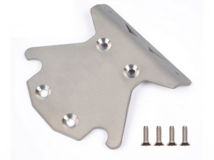 TITANIUM TC4 MAIN CHASSIS BUMPER ARA320646 FOR ARRMA 1/8 TYPHON TLR OUTCAST KRATON NOTORIOU RC TRUCK - RS-ARA320646B/TC4