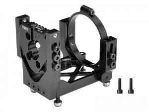 GPM TPS038 7075 ALLOY OVERSIZED MOTOR BASE 56 SERIES FOR TRAXXAS 1/6 FUNCO PRO SAND CAR 8S / XRT 8S / XRT Ultimate 8S - BLACK - TPS038-BK