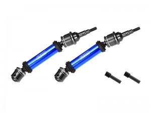 GPM TFR098FS 4140 CARBON STEEL 6061-T6 ALLOY FRONT CVD DRIVE SHAFT 7450 FOR TRAXXAS 1/10 FORD FIESTA ST RALLY VXL 74276-4 - TFR098FS-B