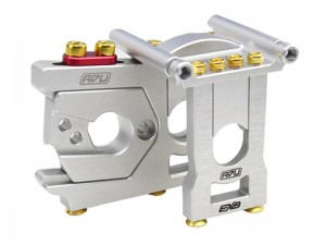 ALUMINUM 7075 SLIDING MOTOR MOUNT CENTER DIFF TOP PLATE ARA320499 ARA320469 FOR ARRMA 1/8 MOJAVE INFRACTION LIMITLESS KRATON 6S RTR / EXB VERSION - RS-ARA320468-EXB