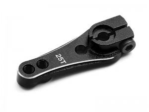 ALUMINUM SERVO HORN -25T 8247X FOR 1/10 RC TRAXXAS TRX-4 TRX-6 CRAWLER TRUCK - RS-TRX8247X-BK