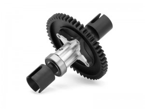 ALUMINUM CENTER SOLID SPOOL SHAFT ARA310959 -50T FOR ARRMA MOJAVE KRATON NOTORIOUS OUTCAST TYPHON 6S BLX - SILVER - RS-ARA31095950T/SI