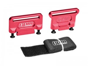 GPM 7075 ALLOY BATTERY HOLD-DOWN RETAINER 7426X FOR TRAXXAS 1/8 JATO / SLASH 4X4 VXL / FORD FIESTA ST RALLY - TJ0126-R