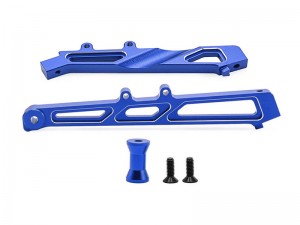 ALUMINUM FRONT & REAR CHASSIS BRACE SET ARA320511 FOR 1/7 ARRMA FELONY INFRACTION LIMITLESS 6S BLX ARA7617V2 - RS-ARA320511FR/BU