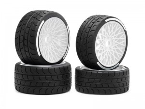 RUBBER TIRE & RIM SET 2.9" 107/53 101/43 17mm HEX FOR ARRMA 1/7 FELONY 6S BLX RC TRUCK ARA7617V2 - RS-WH10753/WI