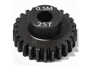 STEEL MOTOR PINION GEAR M0.5 3.175mm 13T-27T FOR 1/10 RC CAR BUGGY - RS-PGM0525T