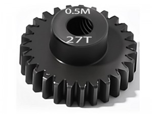 STEEL MOTOR PINION GEAR M0.5 3.175mm 13T-27T FOR 1/10 RC CAR BUGGY - RS-PGM0527T