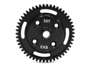 STEEL DIFF SPUR GEAR - 50T ARA310978 FOR 1/7 BIG ROCK MOJAVE 1/8 KRATON V6 EXB NOTORIOUS TALION 6S BLX - RS-ARA310978/BK
