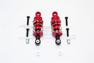 ALUMINIUM FRONT/REAR ADJUSTABLE SHOCKS (50MM) HPI SPORT 3 FLUX - SP3050F/R-R-S-BEBK