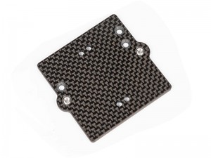 CARBON FIBER ESC PLATE EZRUN MAX10 G2 SPEKTRUM 150A ARAC8200 FOR ARRMA 1/8 MOJAVE 1/10 KRATON 1/10 OUTCAST TRUCK - RS-ARAC8200/BK